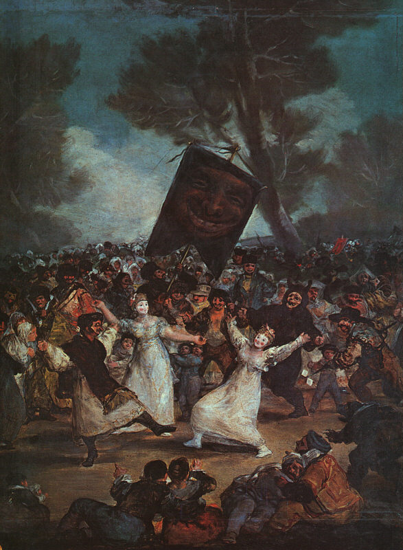 Goya - l'enterrement de la sardine