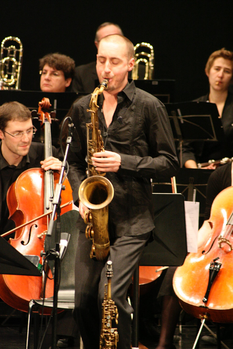 Christophe Panzani, saxophone