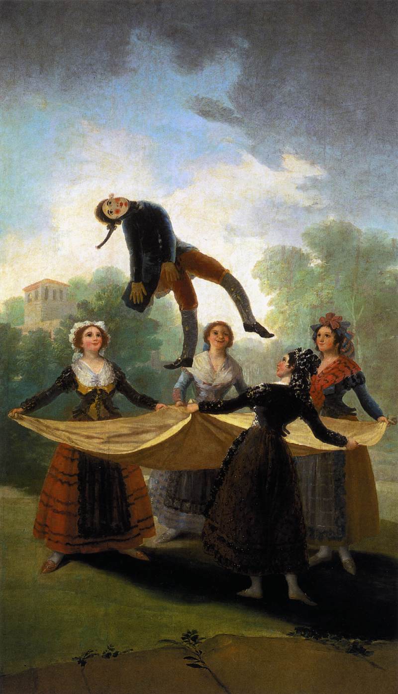 Le Pantin (El pelele) Goya