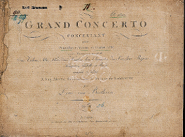 Edition originale du Triple Concerto op. 56