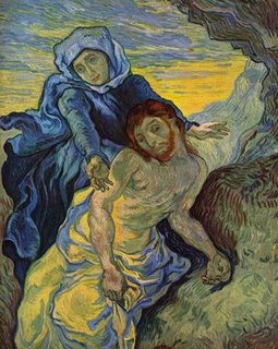 Vincent Van Gogh, Pieta (d'aprs Delacroix),1889 -Van Gogh Museum Amsterdam