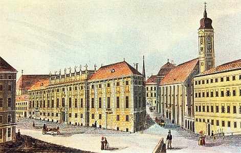 Le palais du prince Lobkowitz � Vienne