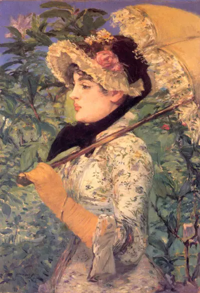 Printemps - Edouard Manet - 1881 Printemps - Edouard Manet - 1881