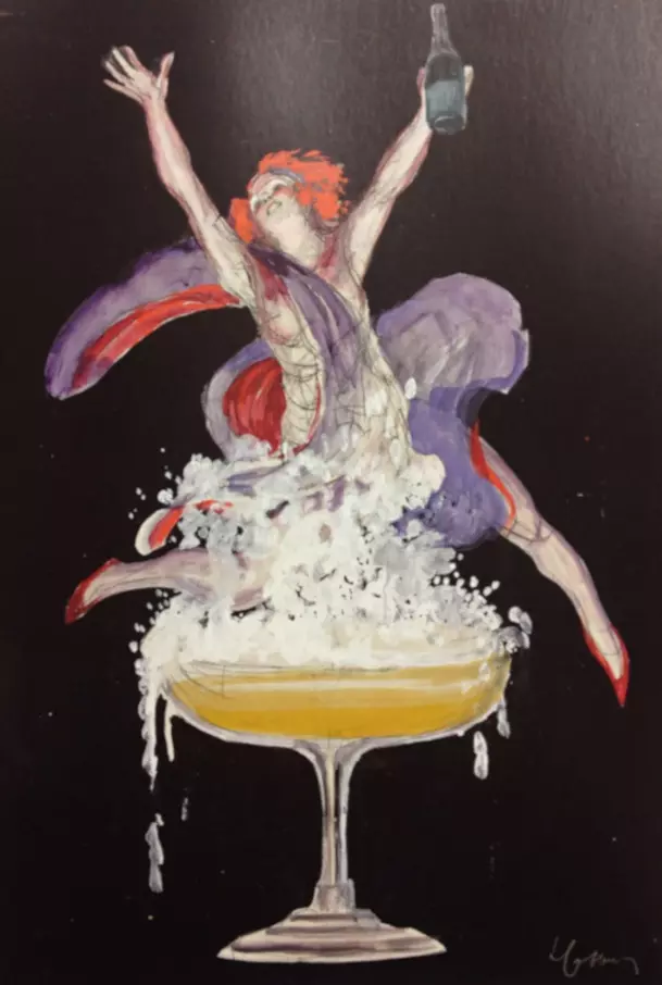 Vintage Poster Reims Champagne Reims-Champagne